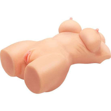Masturbatore Realistico Solido con Doppio Canale, Impermeabile, 7,5 kg